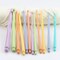 Plastic Crochet Hooks 12 pcs Different Sizes (2.0mm - 10.0mm) Crochet Needles QLRFFLJOY Colorful Crochet Hook Set DIY Yarn Weaving Tools for Scarf Hat Gloves Knitting